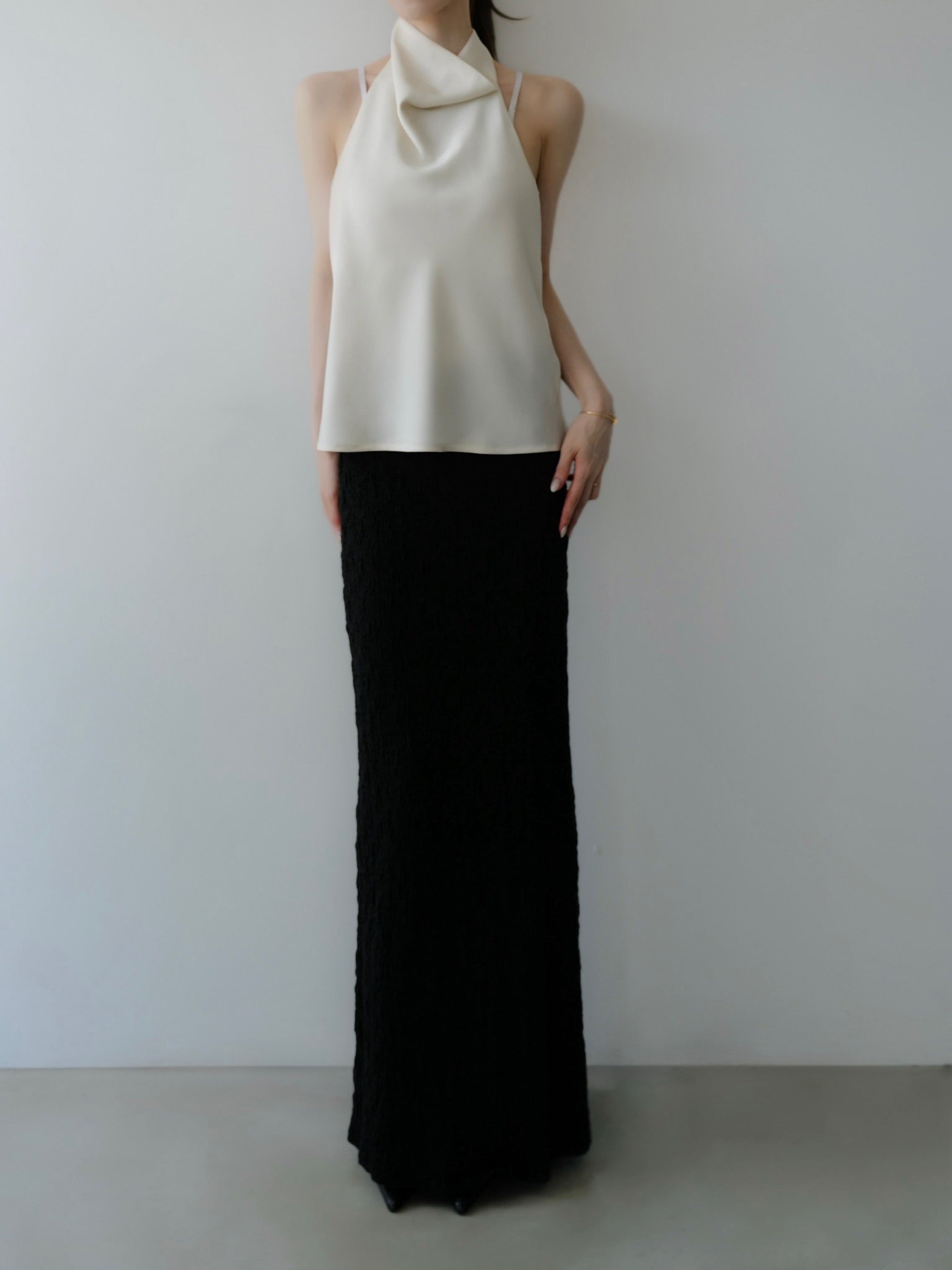 muse crinkle skirt