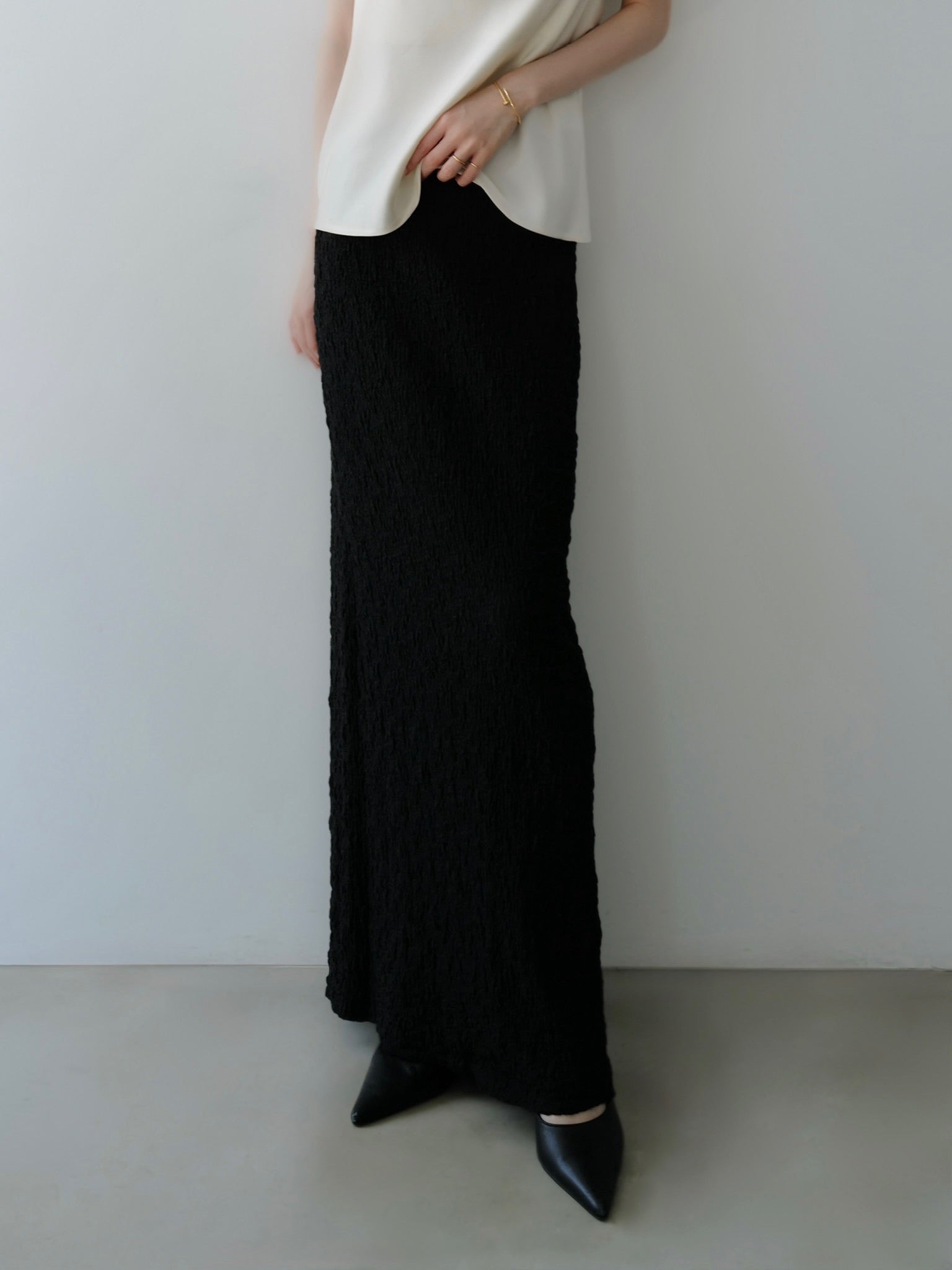 muse crinkle skirt