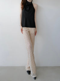 bloom lace straight pants