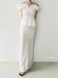 muse crinkle skirt