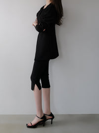 flare line button jacket
