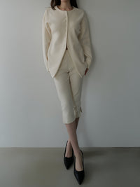 flare line button jacket