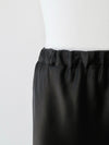 silky satin long skirt
