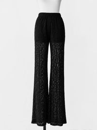 bloom lace straight pants