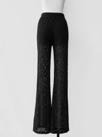 bloom lace straight pants