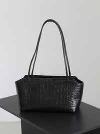 leather thin strap bag