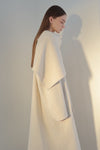 cashmere cape long coat