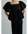 ( 9/18 20:00~ resale ) 2way volume sleeve blouse