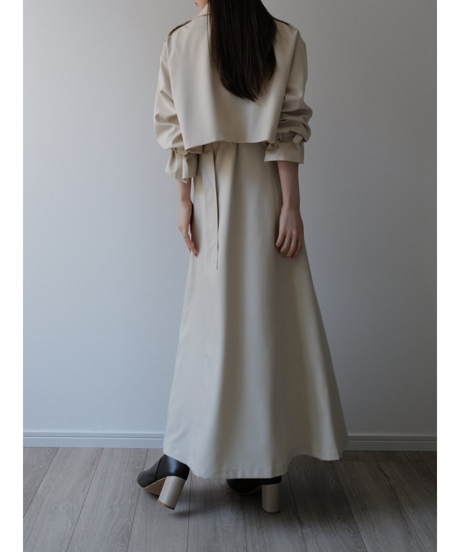 sample sale / mulch trench coat dress