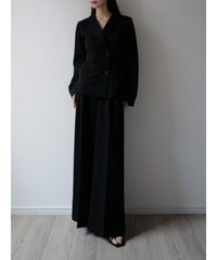 sample sale / center tuck wide pants