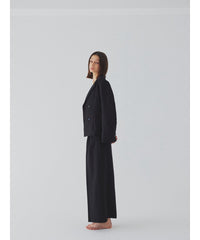 sample sale / center tuck wide pants