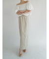 ( 9/18 20:00~ resale ) linen like zip long skirt