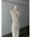 ( 9/18 20:00~ resale ) asymmetry drape cami dress