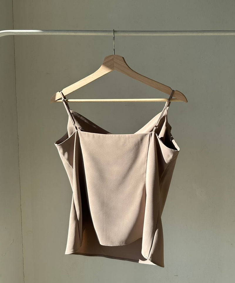 ( 9/18 20:00~ resale ) drape thin cami tops