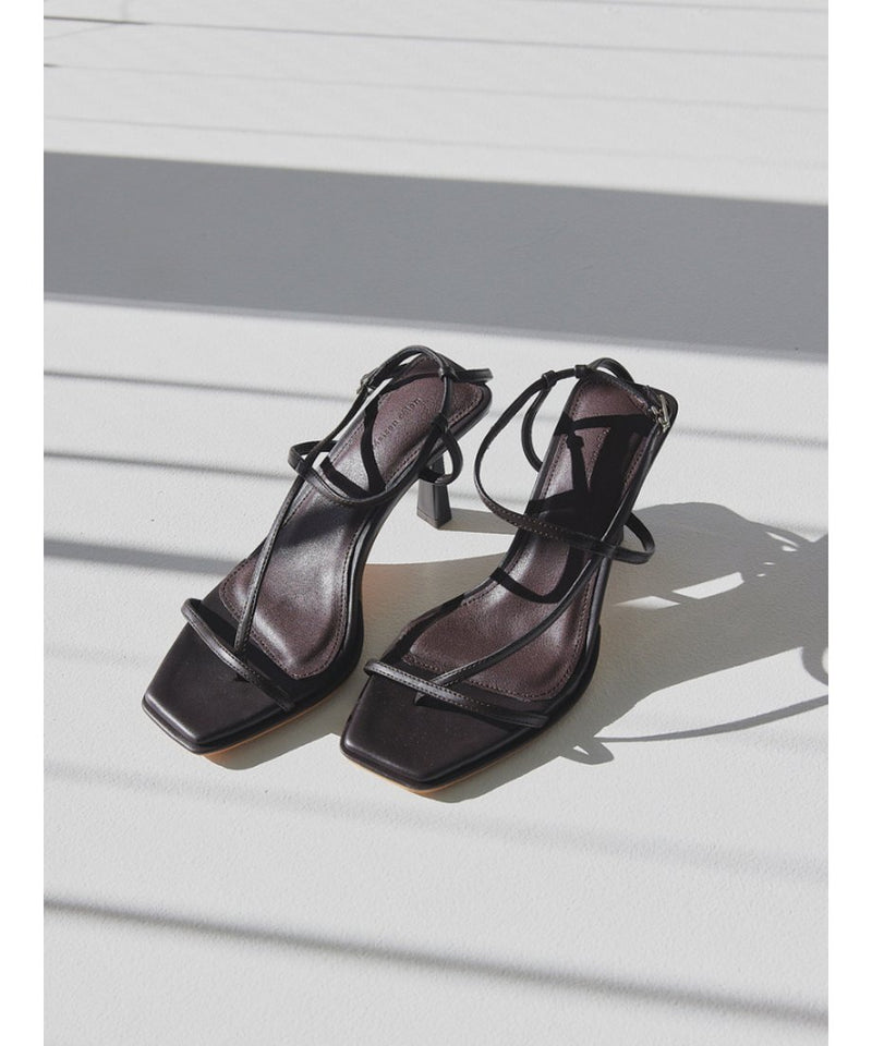 square thin sandal