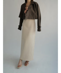 sample sale / mulch trench coat dress