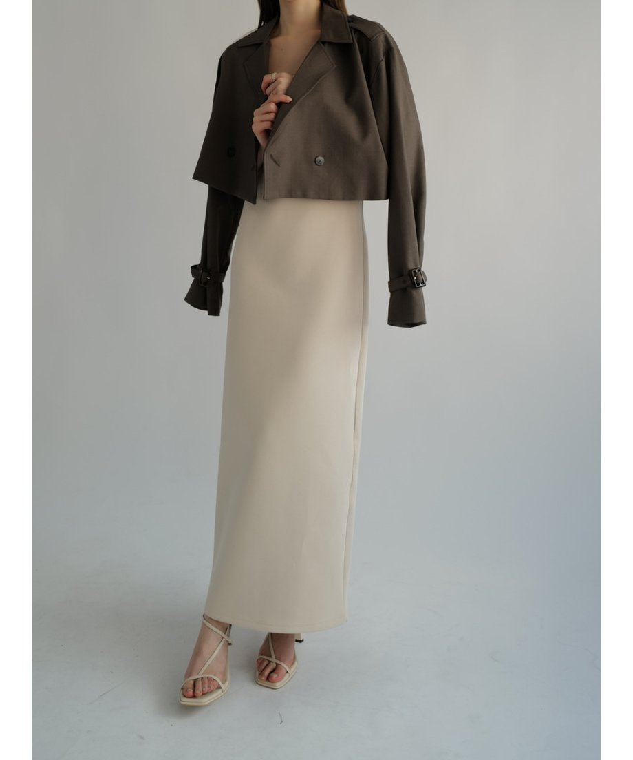 sample sale / mulch trench coat dress