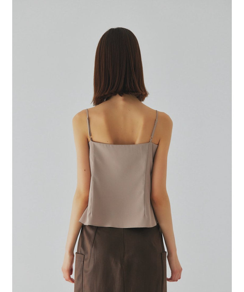 ( 9/18 20:00~ resale ) drape thin cami tops