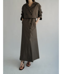 sample sale / mulch trench coat dress