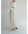 ( 9/18 20:00~ resale ) linen like zip long skirt