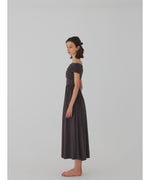 ( 9/18 20:00~ resale ) cross shoulder gather dress