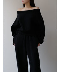 off shoulder sweat