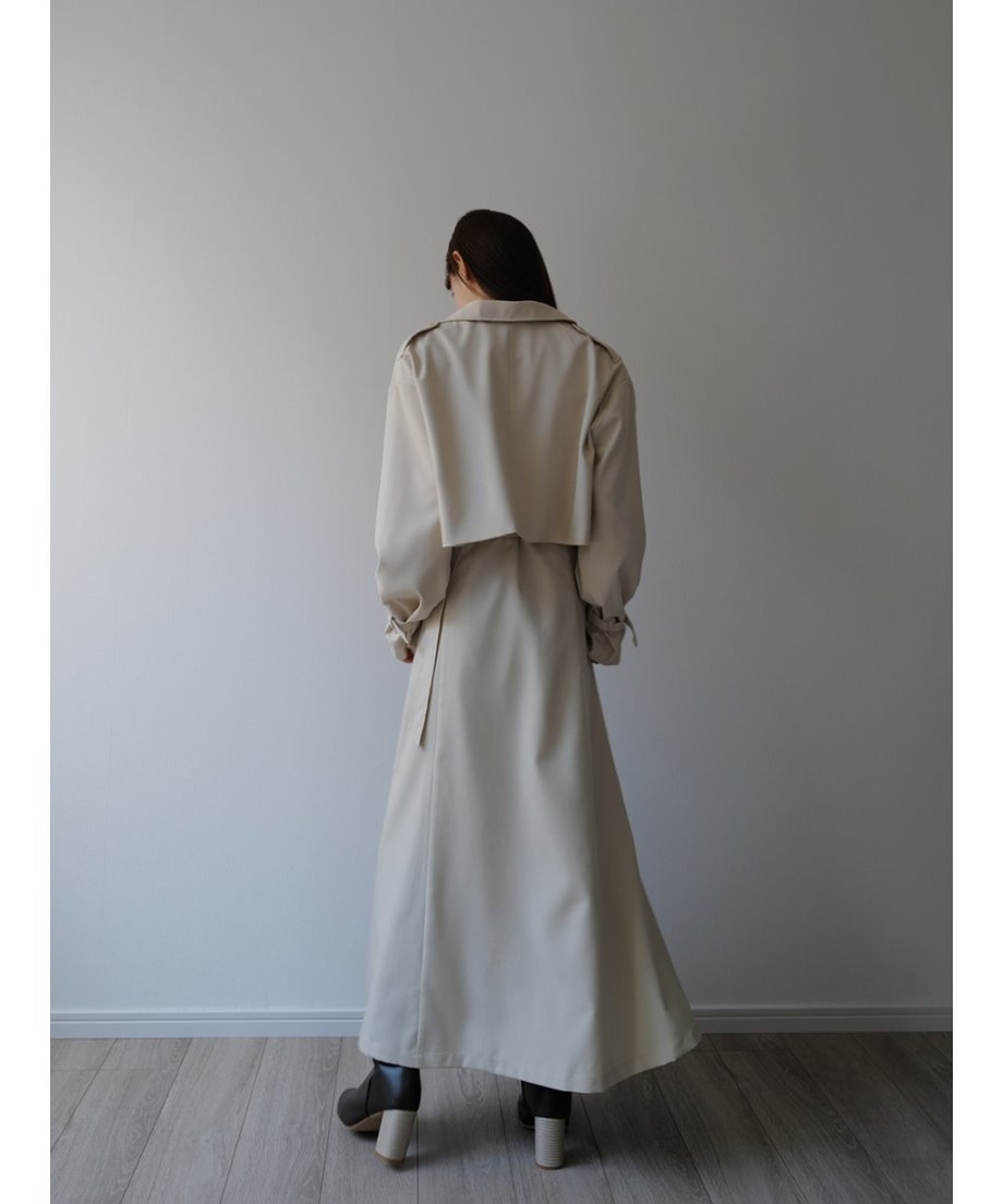 sample sale / mulch trench coat dress