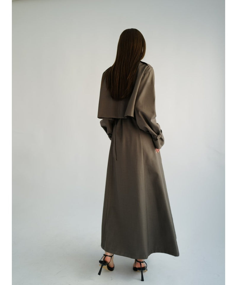 mulch trench coat dress