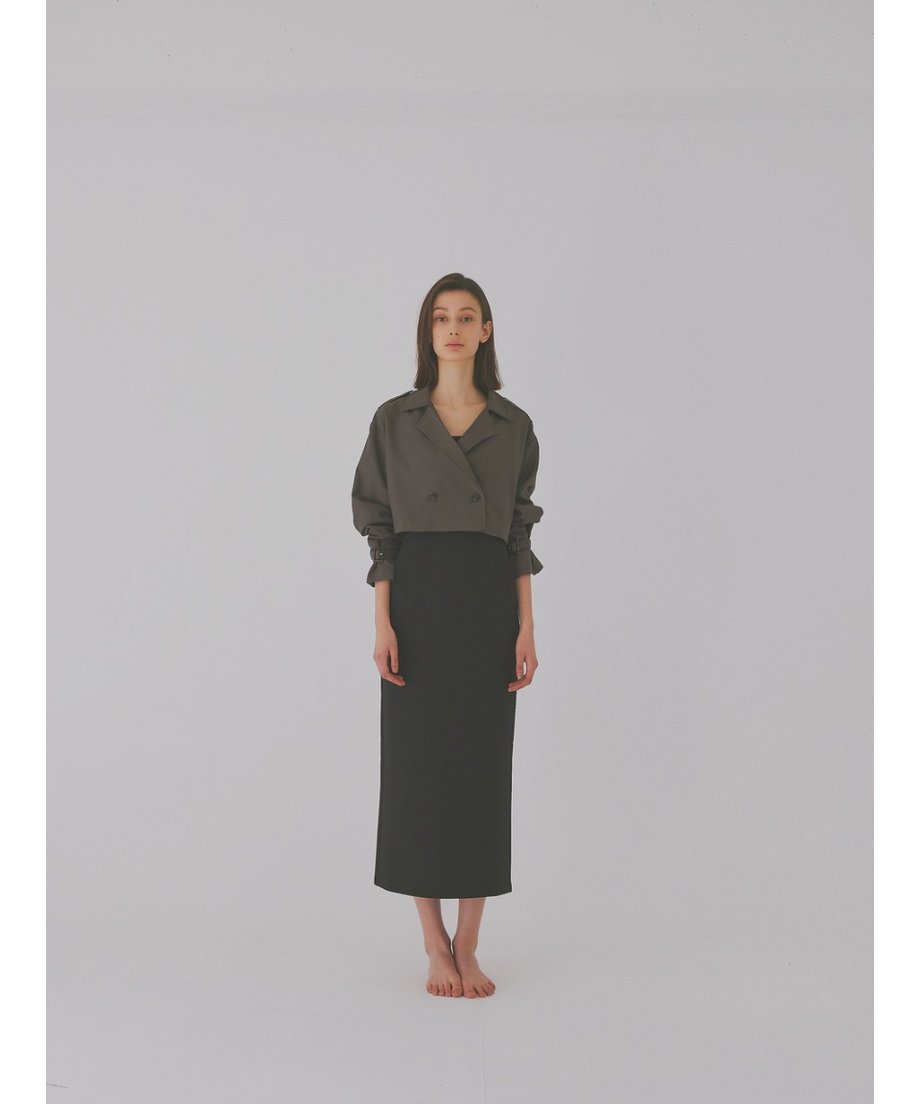 sample sale / mulch trench coat dress