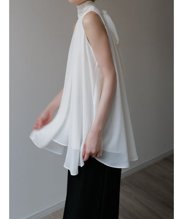 chiffon tie blouse – célon