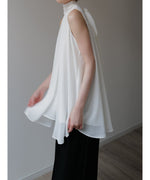 chiffon tie blouse