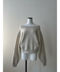 off shoulder sweat