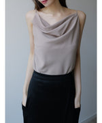 ( 9/18 20:00~ resale ) drape thin cami tops