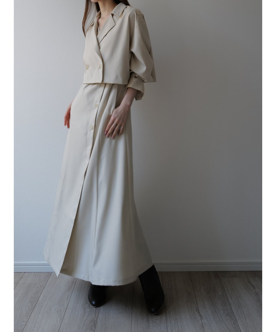 sample sale / mulch trench coat dress