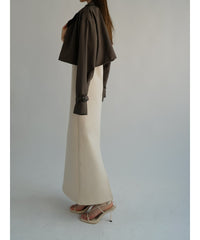 sample sale / mulch trench coat dress