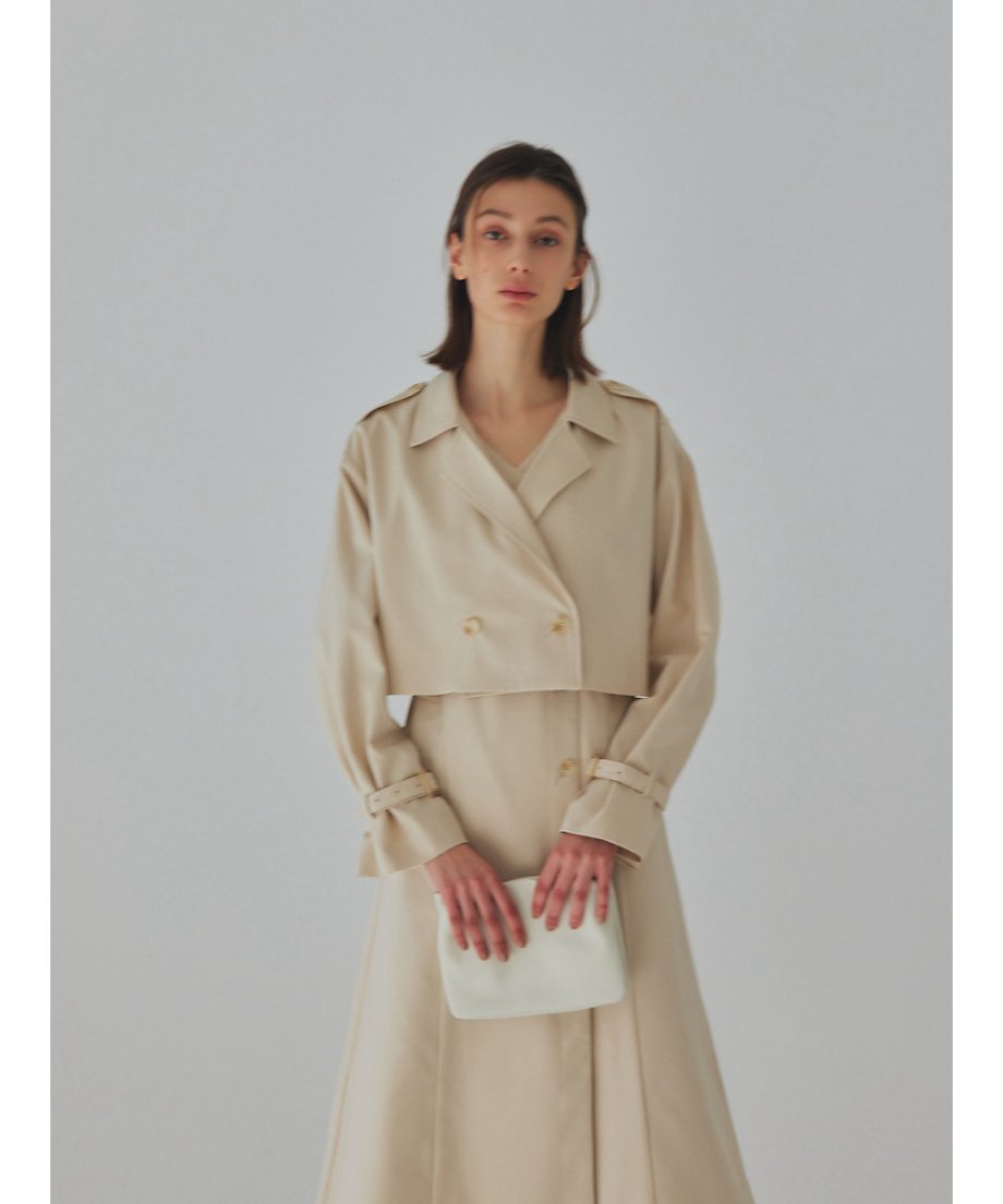 sample sale / mulch trench coat dress