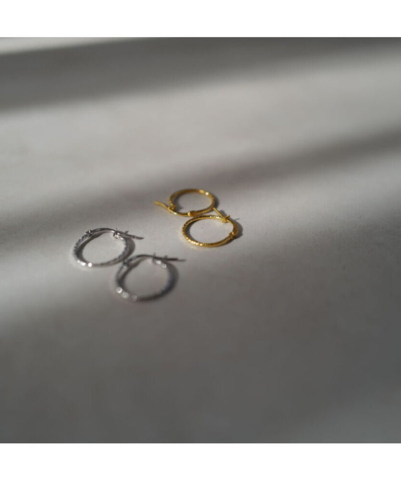 [silver925] basic thin ring pierce